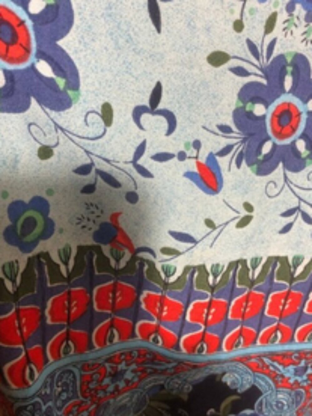 Vintage Mainstreet Blues Boho Maxi Dress - Picture 8 of 13